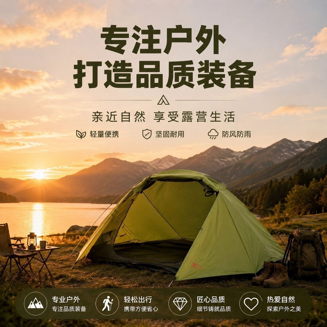 Outdoor large-capacity portabl - Camping ulasan dan harga
