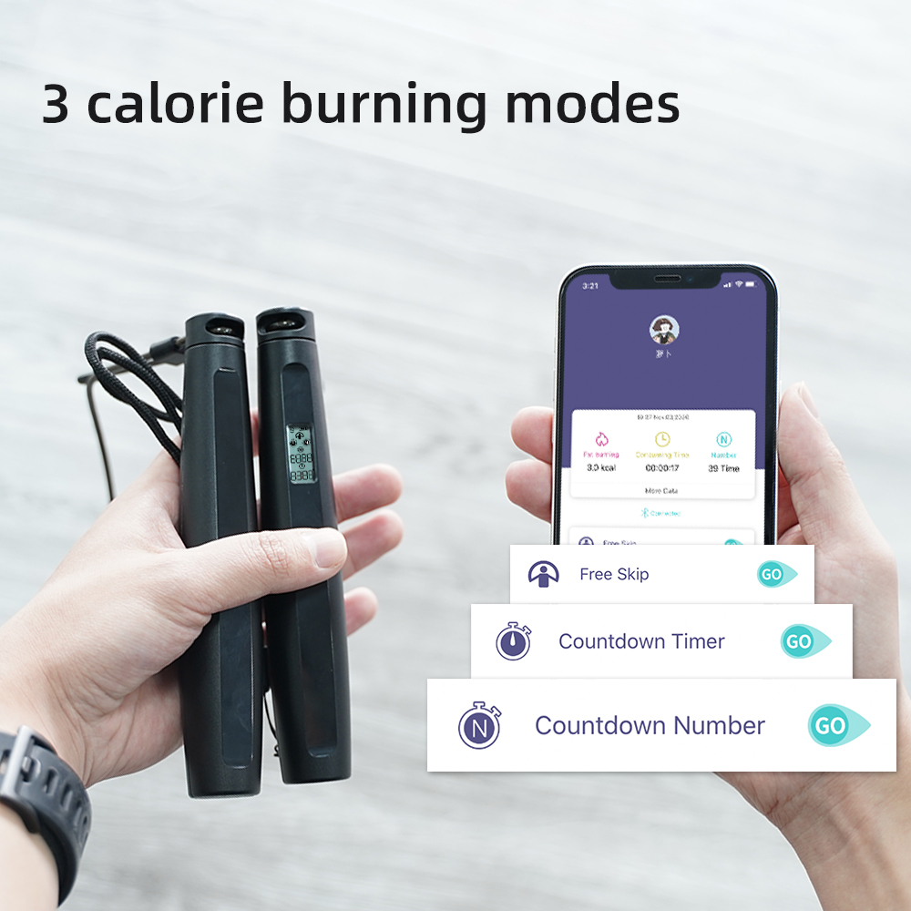 Smart Skipping Rope for Fitnes - Smart Jump Rope Digital Counter ulasan dan harga