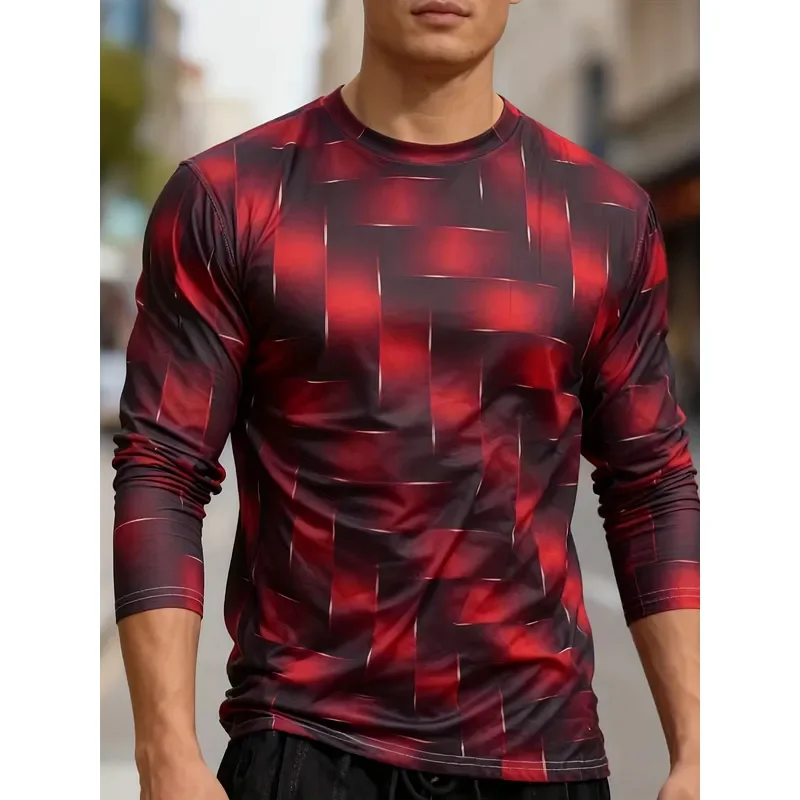 3D Printed Casual Long Sleeve  - Hiking ulasan dan harga