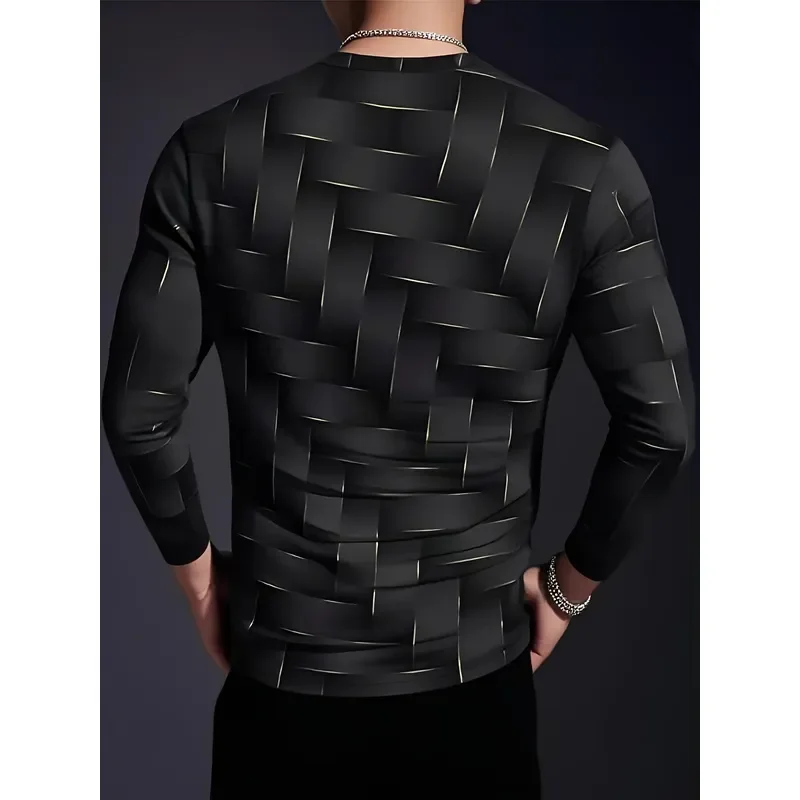 3D Printed Casual Long Sleeve  - Hiking ulasan dan harga